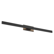 Golden 8432-OWL51 TBK - Golden Lighting Enso Integrated LED 51" Outdoor Wall in Textured Black